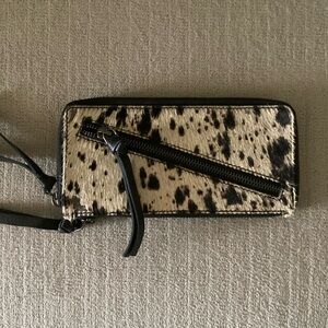 FREE PEOPLE COWHIDE WALLET